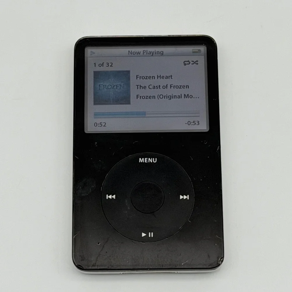 Apple iPod Classic A1136 30GB 5th Generation Black Portable MP3 Player